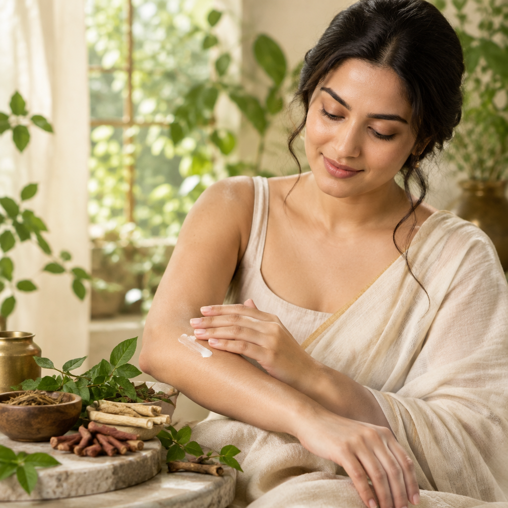 Ayurveda-inspired natural skincare